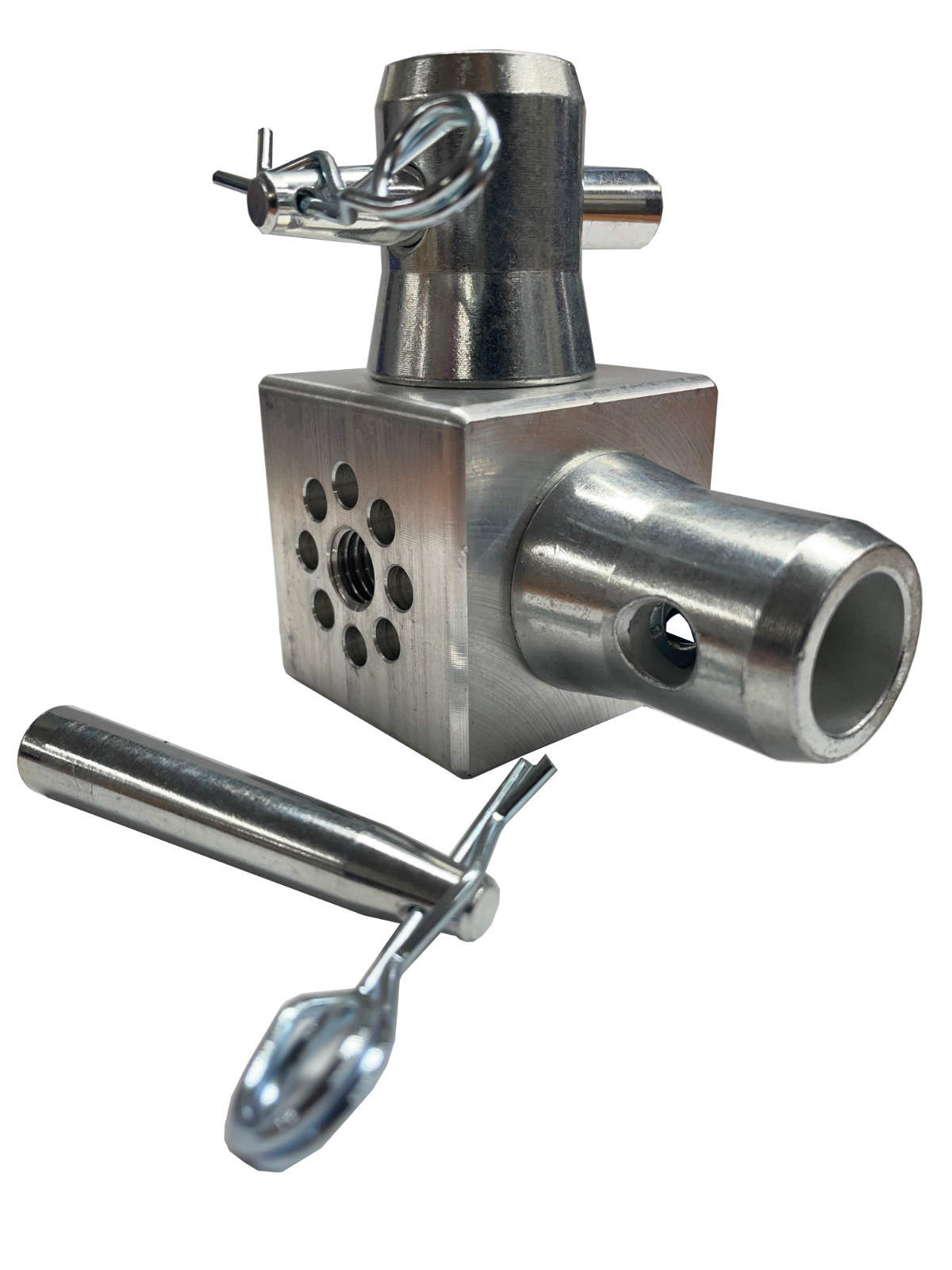 Multi Junction Cube Union Box for F34 2" Diameter Aluminum Trussing