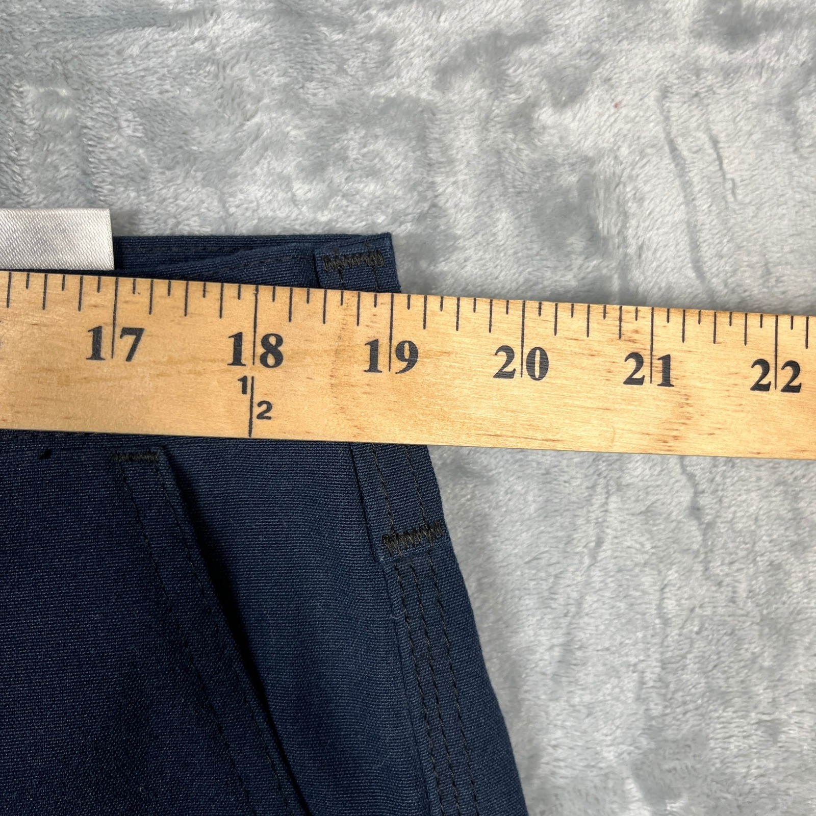 Workrite FR Work Pants Mens 38x35 Navy Blue Nomex IIIA Flame Resistant 402NX75NB