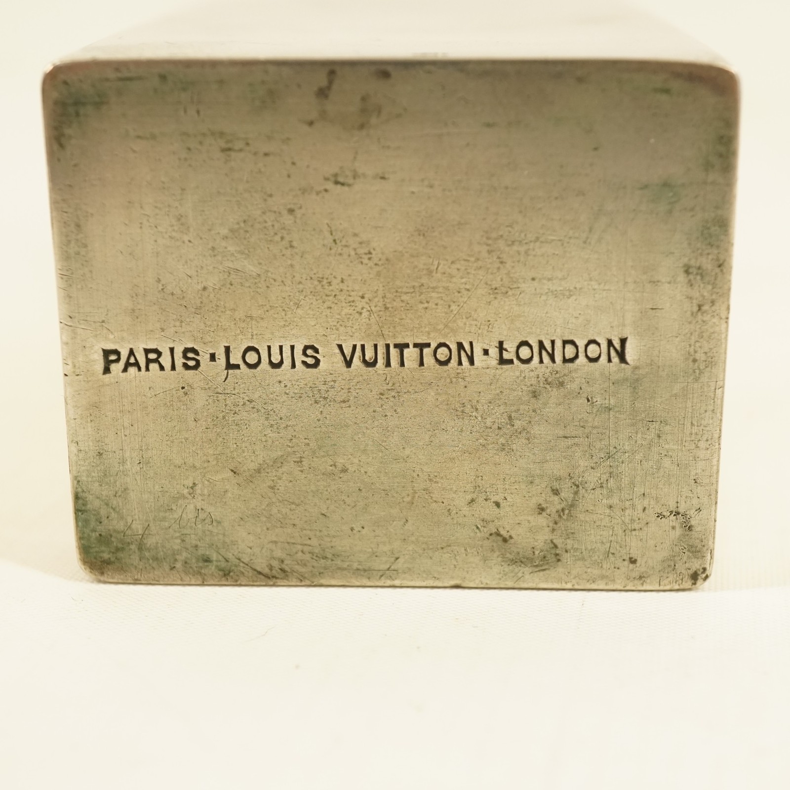 Vintage Louis Vuitton Silverplate Flask- Free Shipping USA