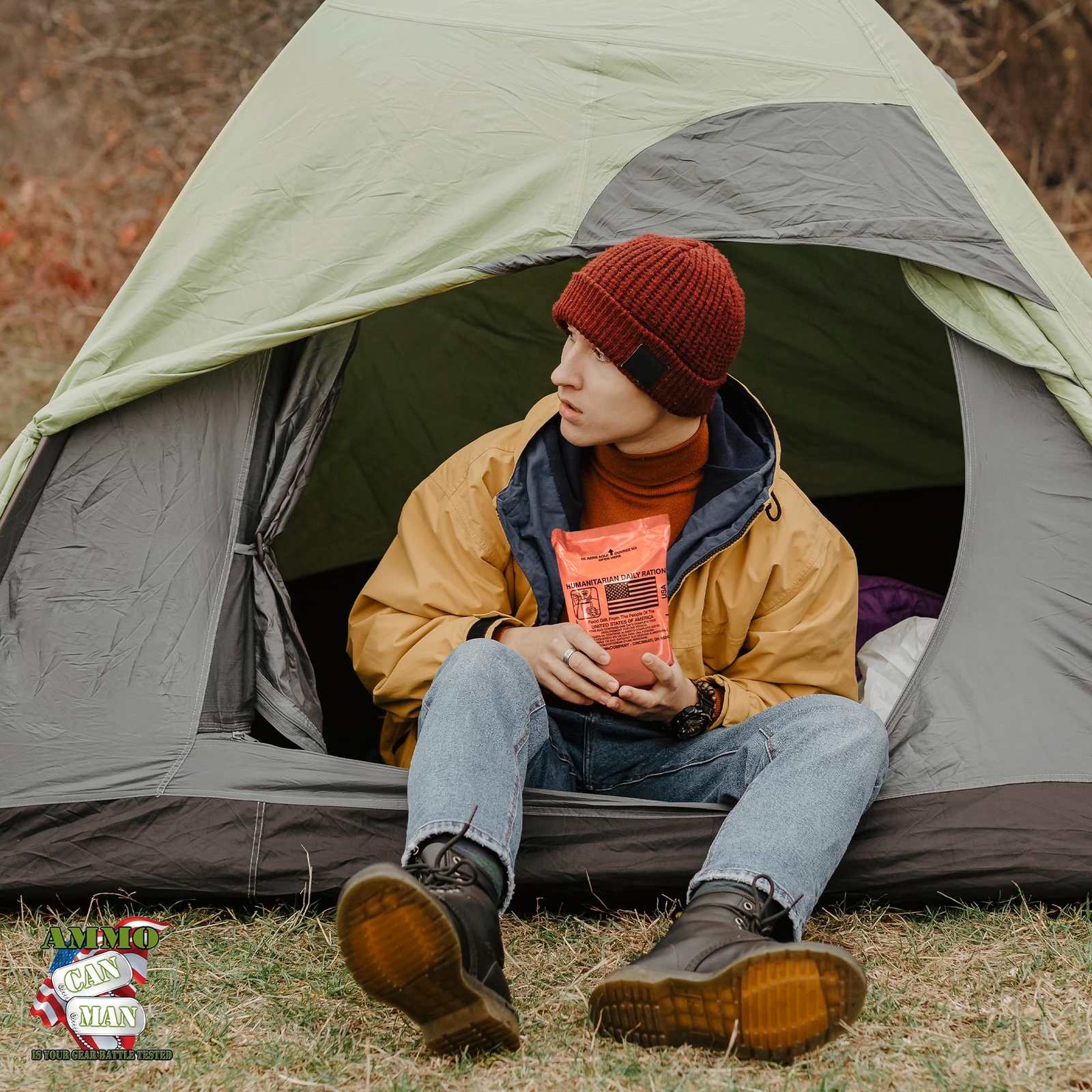 Humanitarian Daily Ration MRE Case � 5 US FEMA Emergency rations MRE Varieties -