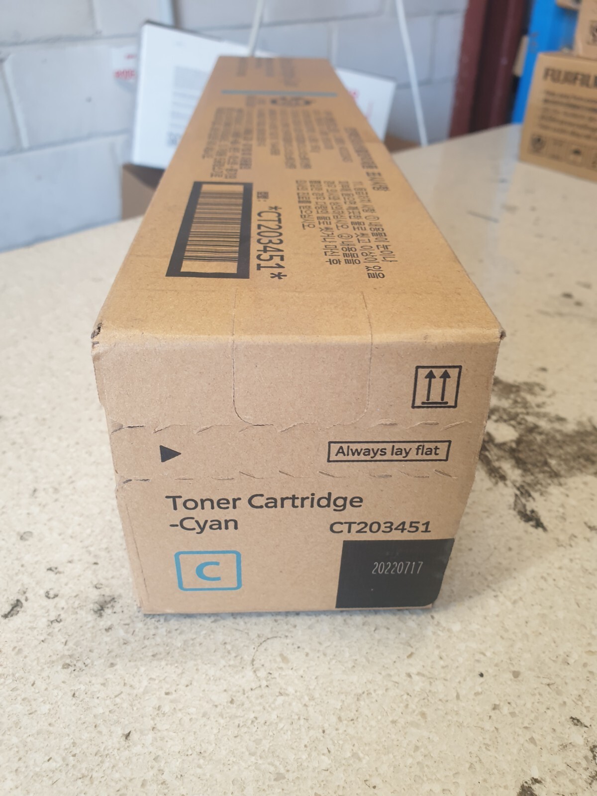 Genuine Fujifilm CT203451 Cyan Toner for Apeos C6580 / C7580 / C8180 Brand New