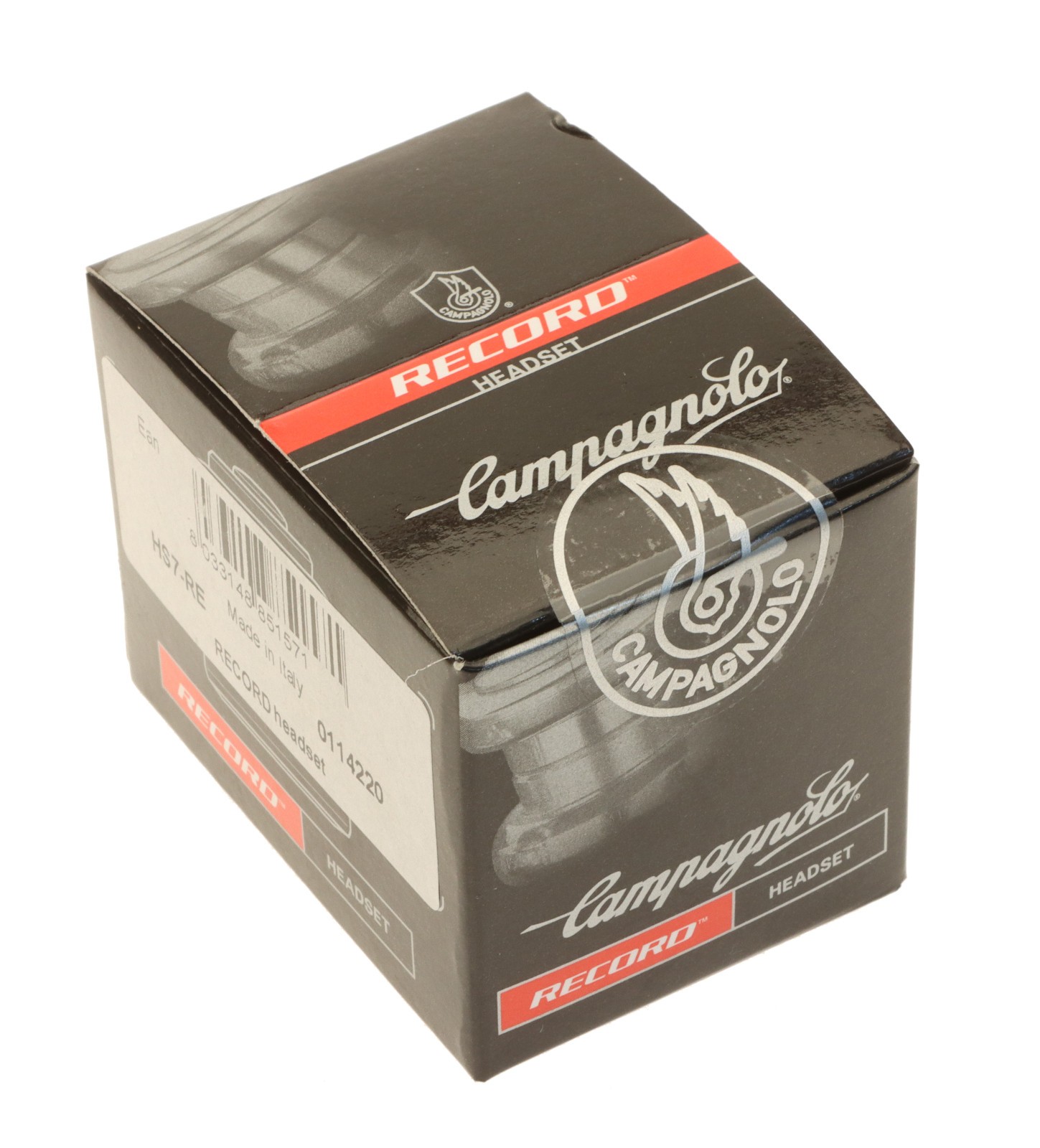 Campagnolo Record Headset HS7-RE 1" Threaded Silver 2007 NEW NOS