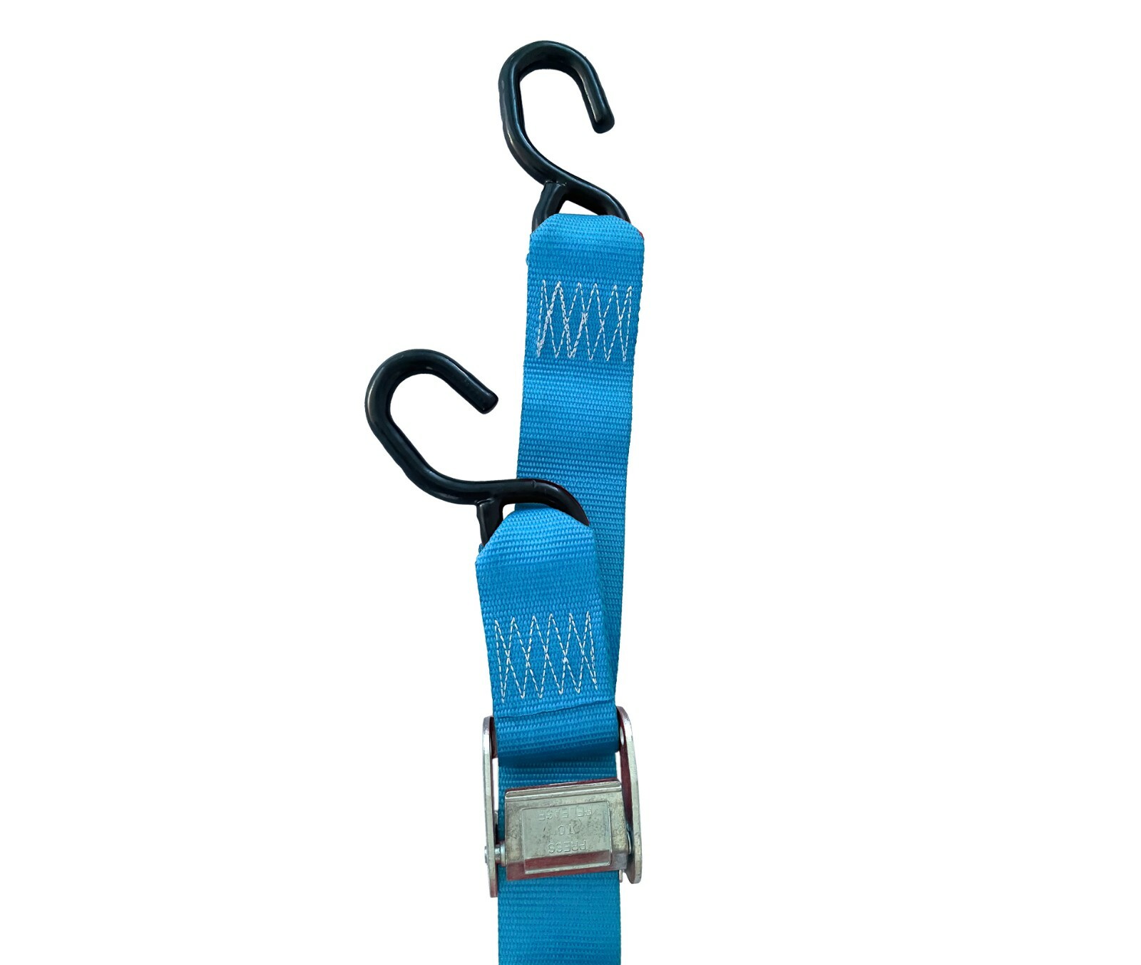 2 Pack 2" x 6' Cam Buckle Tie Down Strap w/ S Hooks Boat Trailer Motorcycle Bike