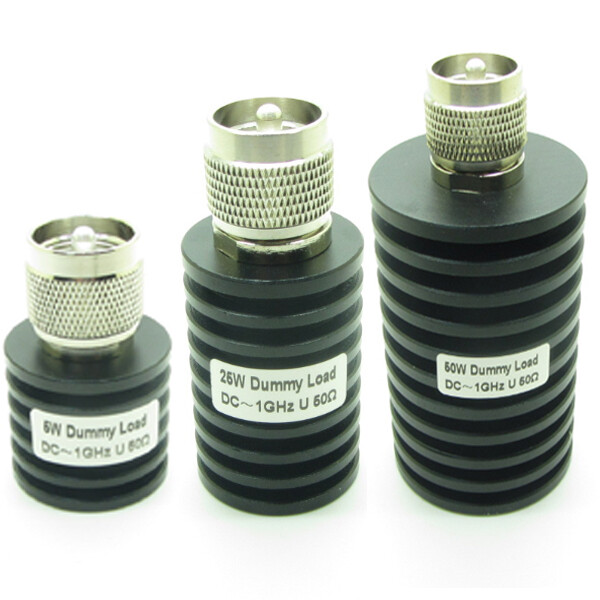RF Coaxial Dummy Load UHF PL259 Connector Male Plug 5-100W 50Ω 0-1GHz for SO-239