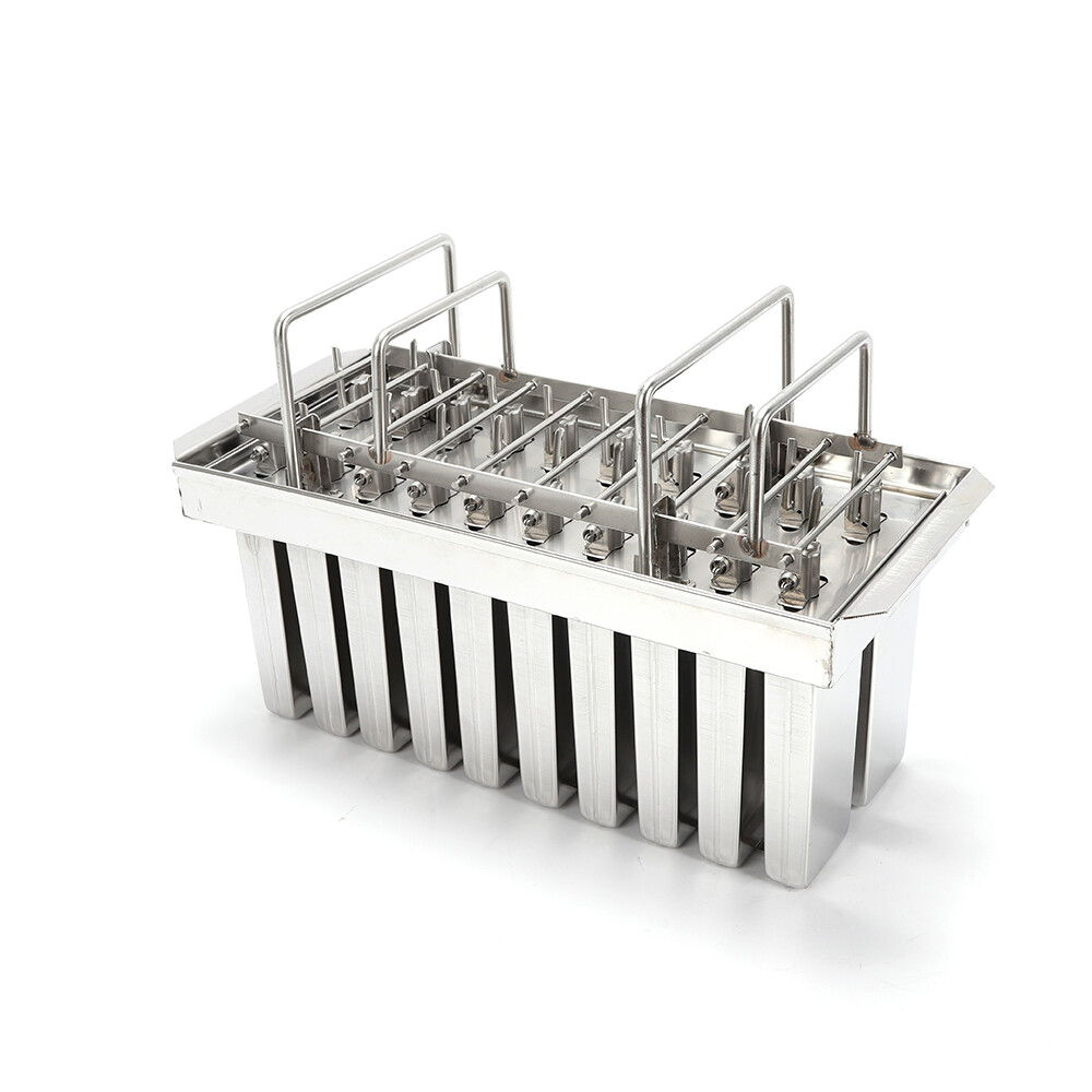 Ice Cream Stick Mold 20pcs Mold Cup Stainless Steel Popsicle Mold Commercial