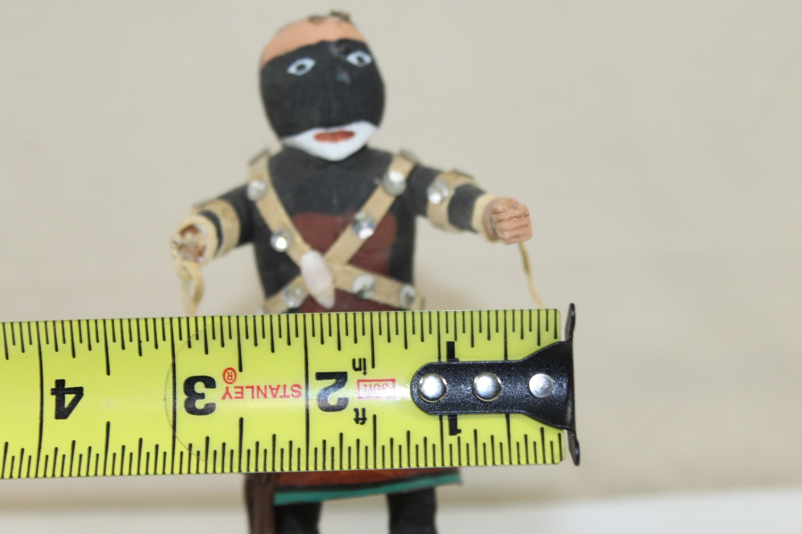 Vintage Hopi Pueblo 7.25" Kachina Doll "Snake Dancer" Signed with Losses