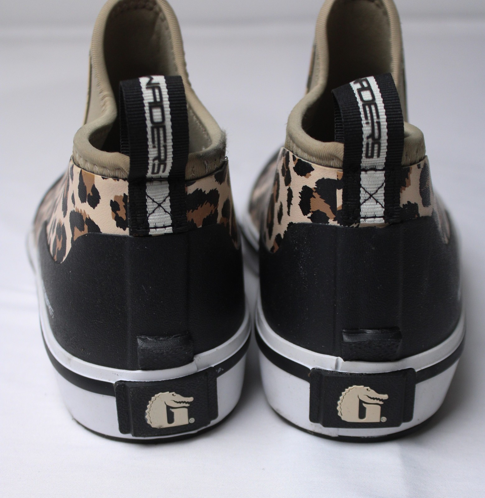 Gator Waders TM8 Women's High-Top Camp Boots Leopard/Black Size 10