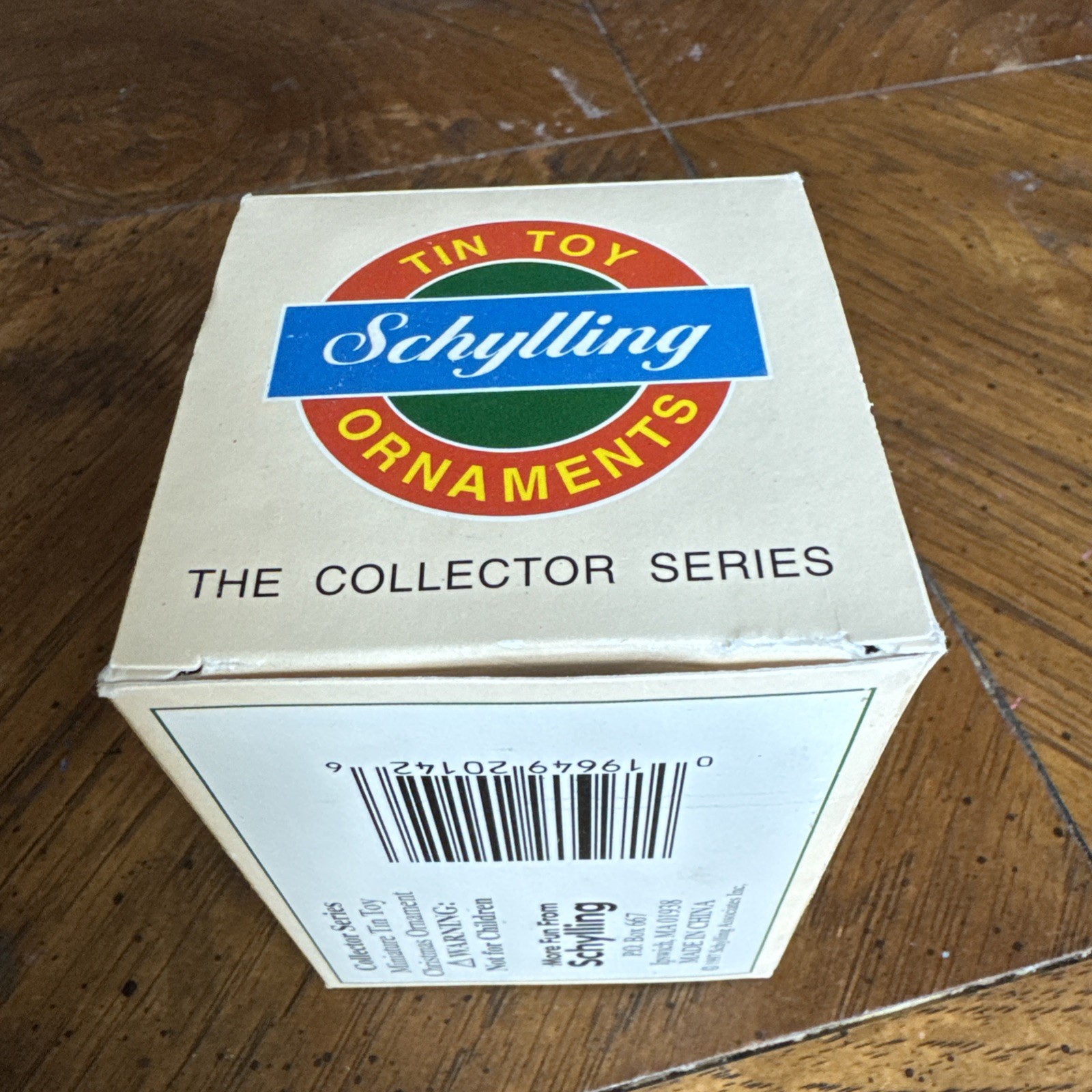 Vintage Schylling Miniature Tin Collector Series 90's Carousel w/Box