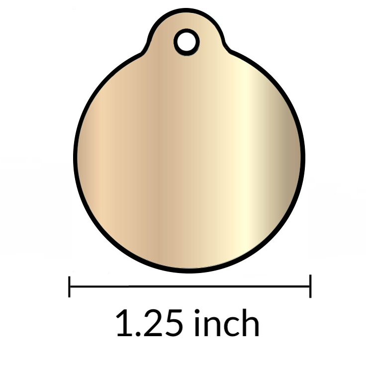 Custom Engraved Dog Tags Personalized Dog Collar PET TAGS Engraved ID TAG BRASS