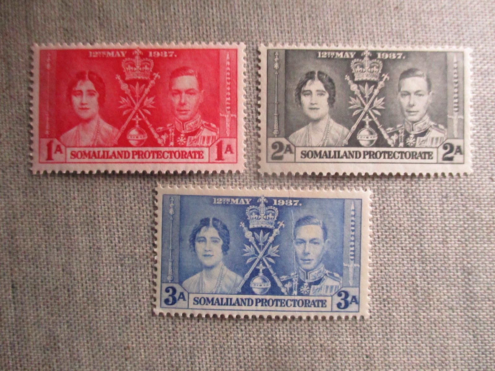 Somaliland, Scott# 81-83, MNH