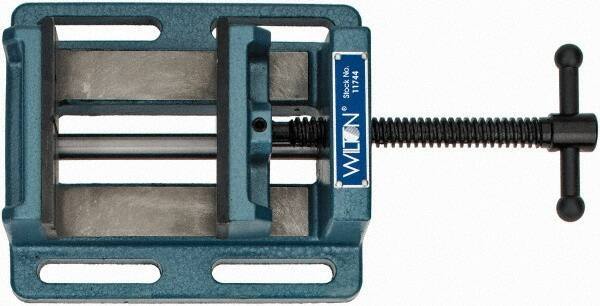Wilton 4" Jaw Opening Capacity x 1-1/2" Throat Depth, Horizontal Drill Press ...