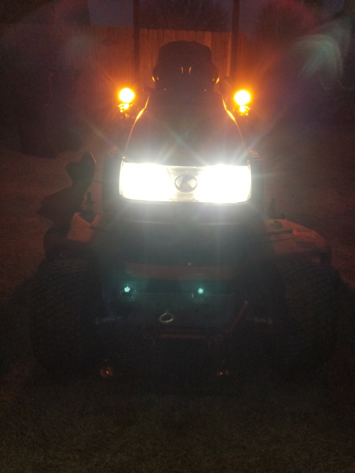 Super LED Head Light Bulb for Moped Scooter Motorcycle ATV QUAD 12V P15D-25-1