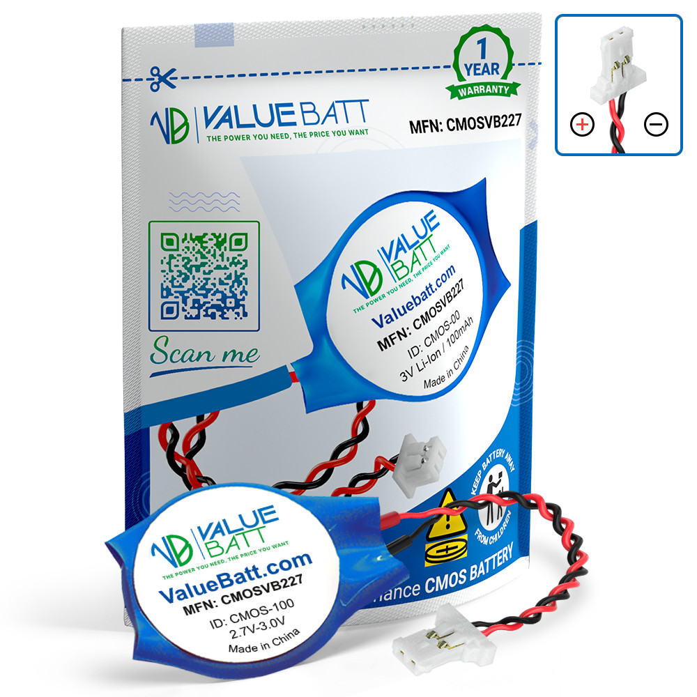 NEW CMOS Bios RTC Battery For Dell XPS 13 9350 9343 9360 9365 9570 9370 9380