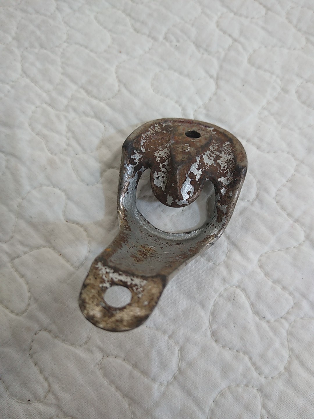 Vintage 1925 Orange Crush Wall Mount Bottle Opener - Starr - Brown Mfg. Co. 