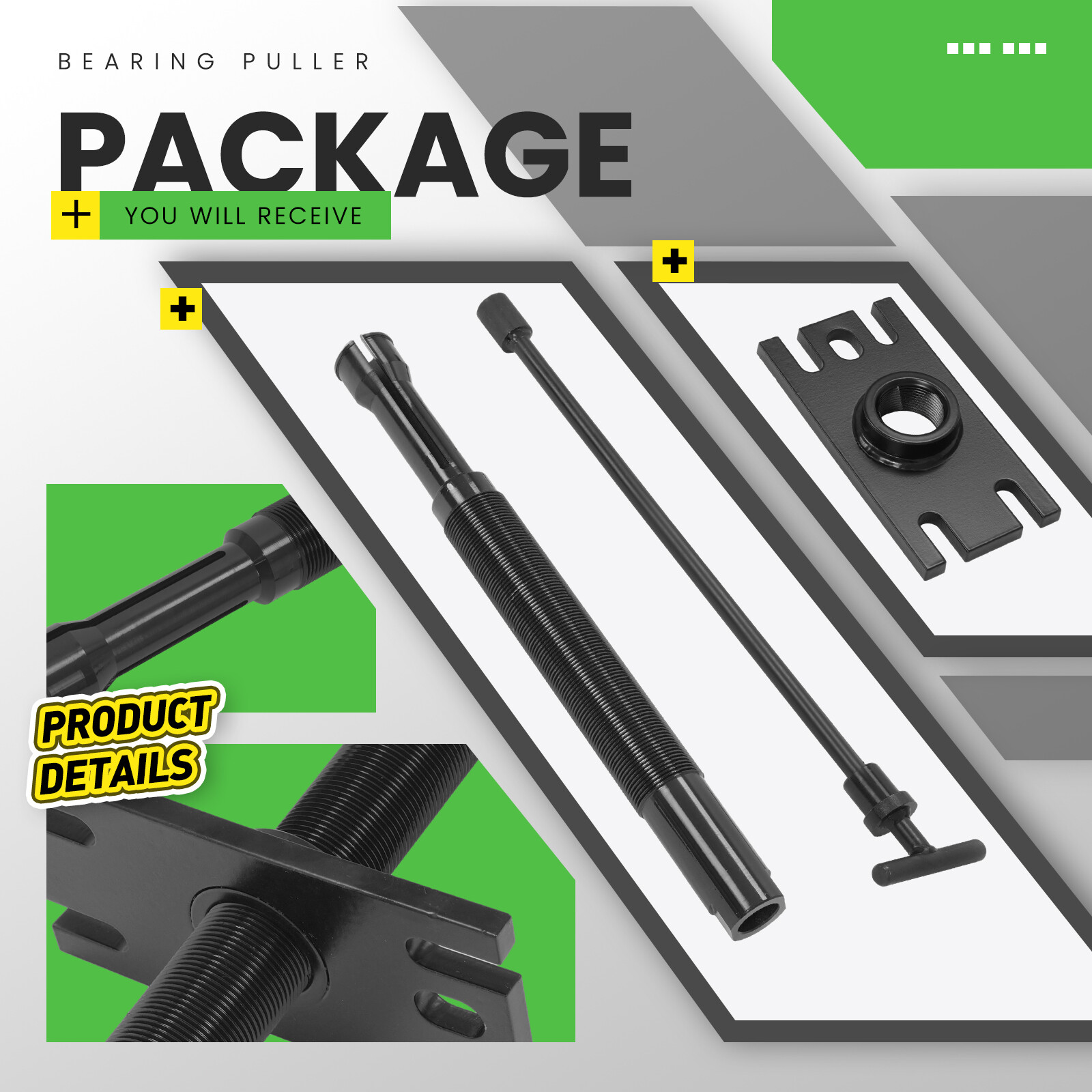 Gimbal Bearing Puller + Alignment Tool For Mercruiser Alpha Bravo OMC Volvo Boat