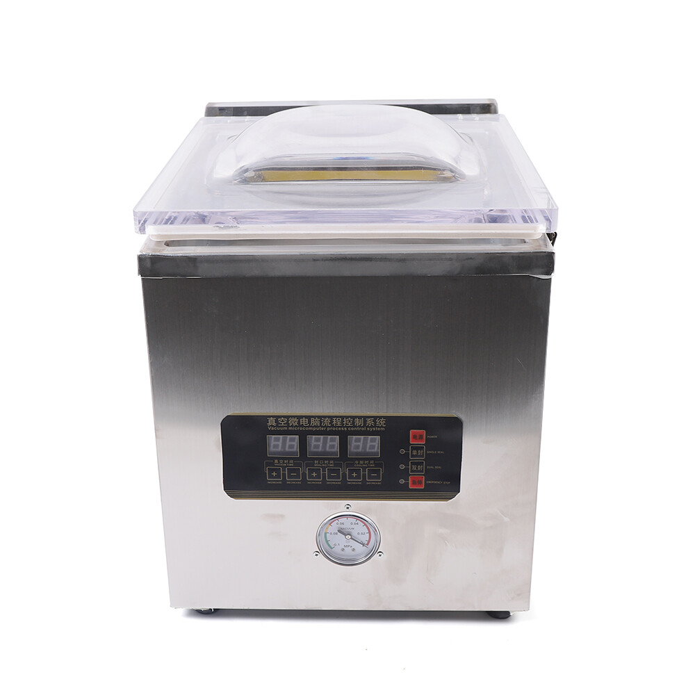 Vacuum Sealer Commercial Food Chamber Vacuum Sealing Packing Machine 360W 110V