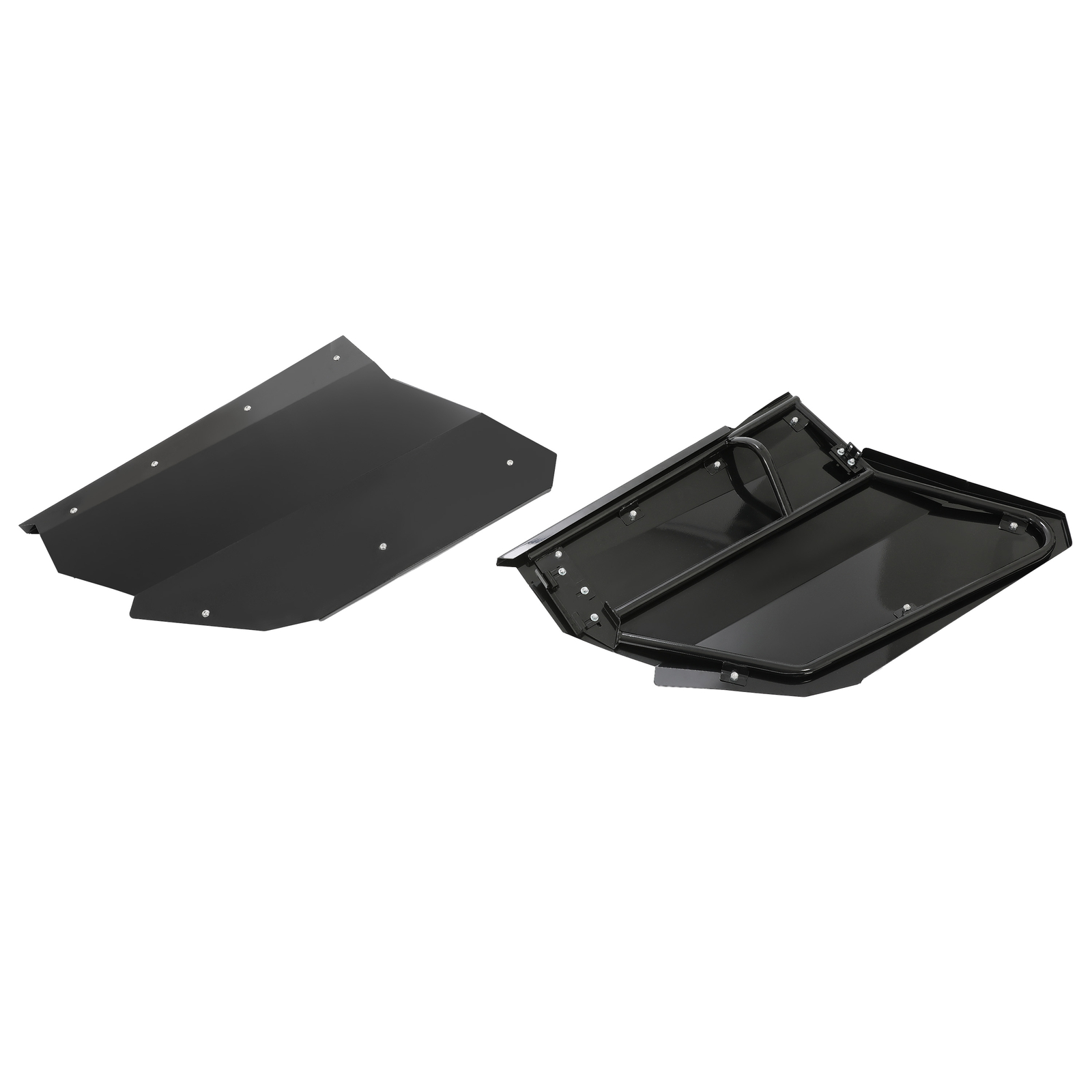 Black 4PCS Powder Coated Door Panels Fit CAN AM X3 1000 Full Doors 2017 - 2024