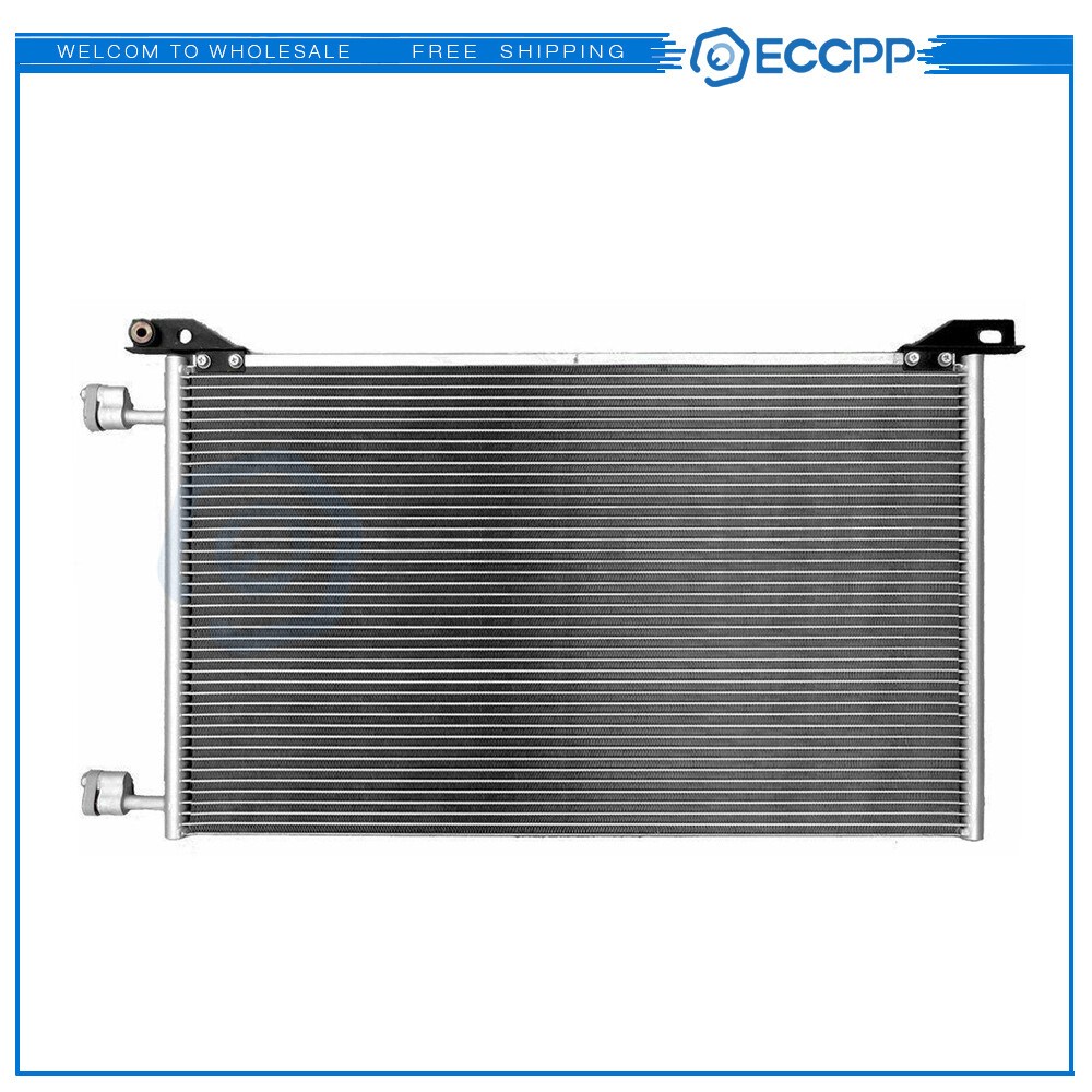 New AC Condenser for 2001 2002-2014 GMC Sierra 2500 HD 2001-2002 GMC C3500HD