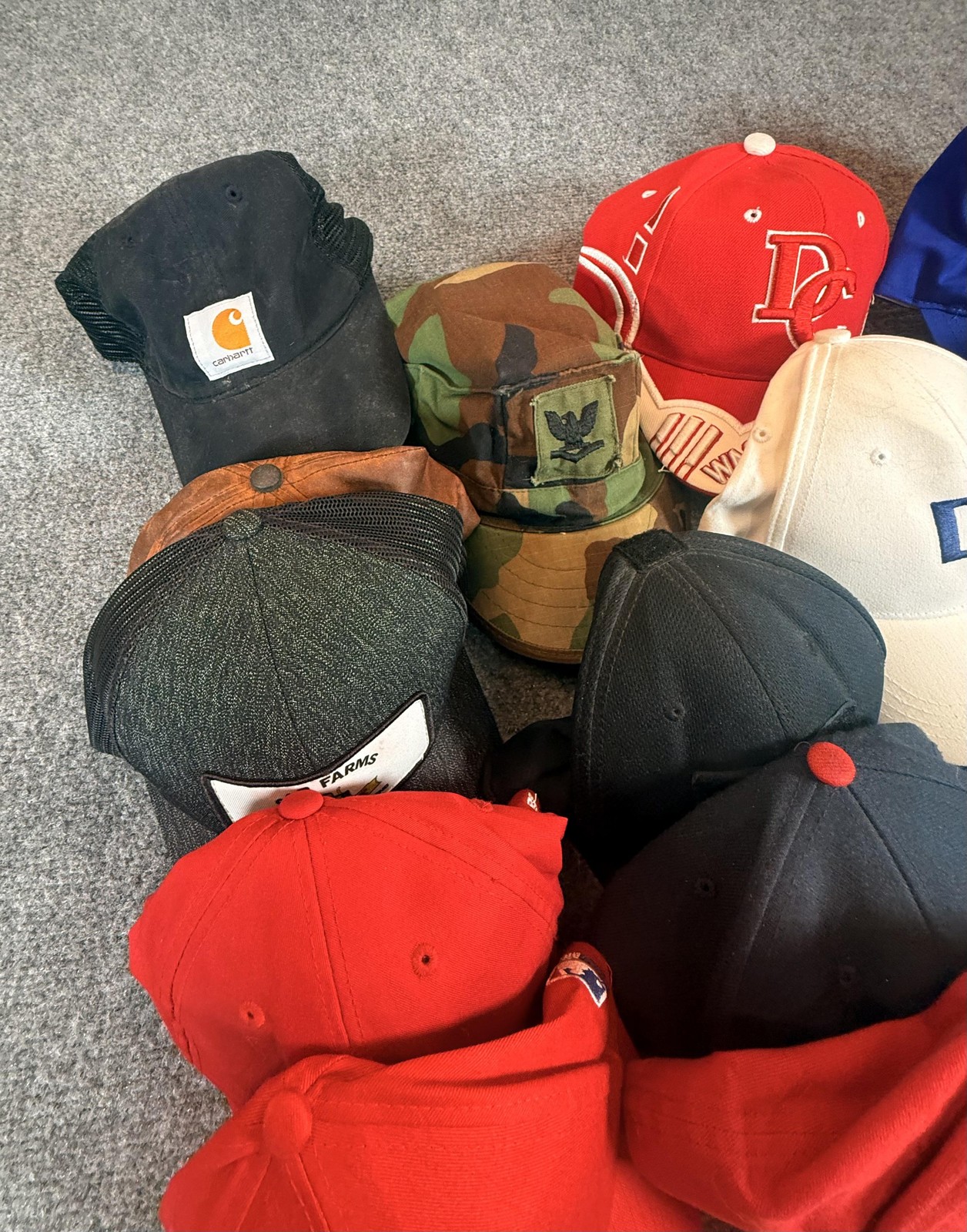 Washington Nationals Dodgers Hat Cap Snap Back Mens MLB Baseball Lot NASCAR Nike