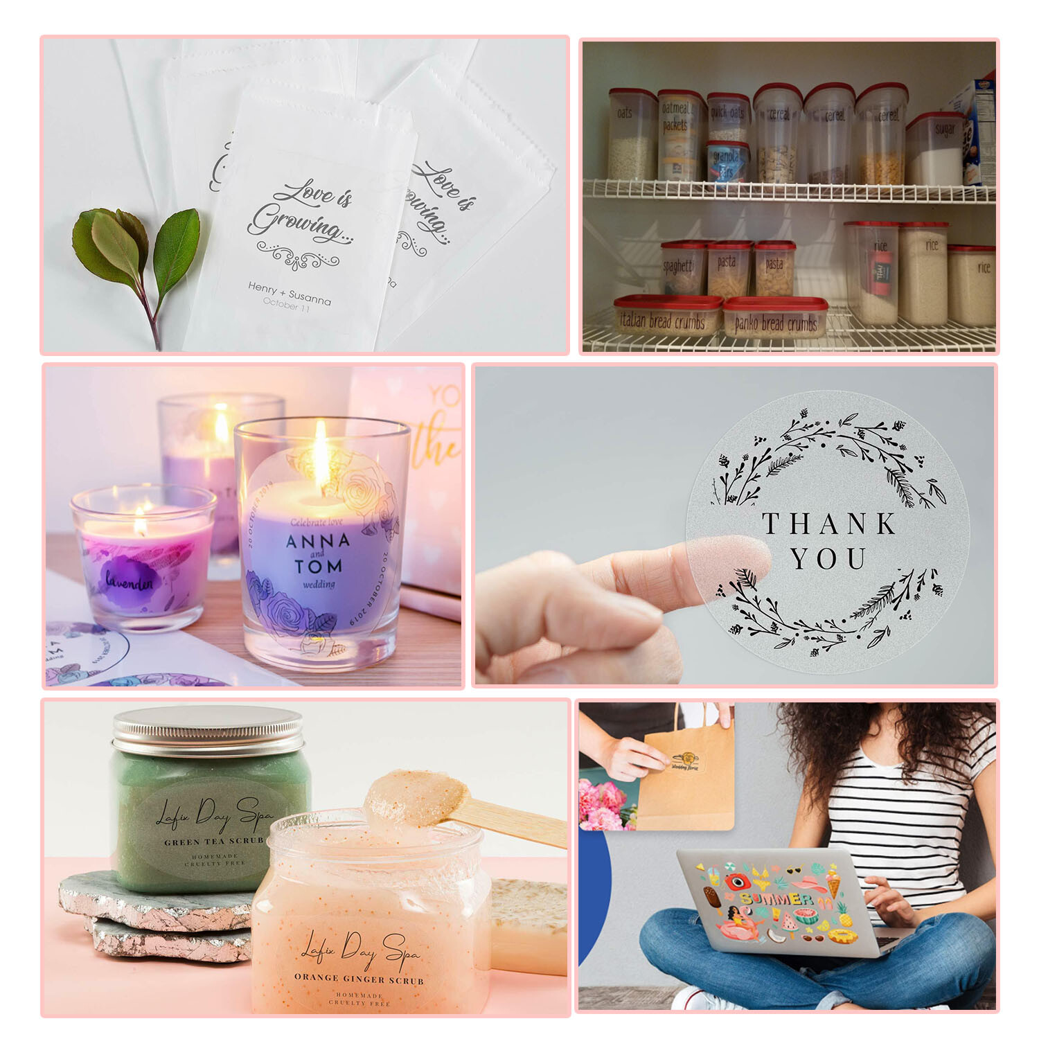 Koala Clear Sticker Paper for Inkjet Printable Vinyl Sticker Paper Waterproof 15