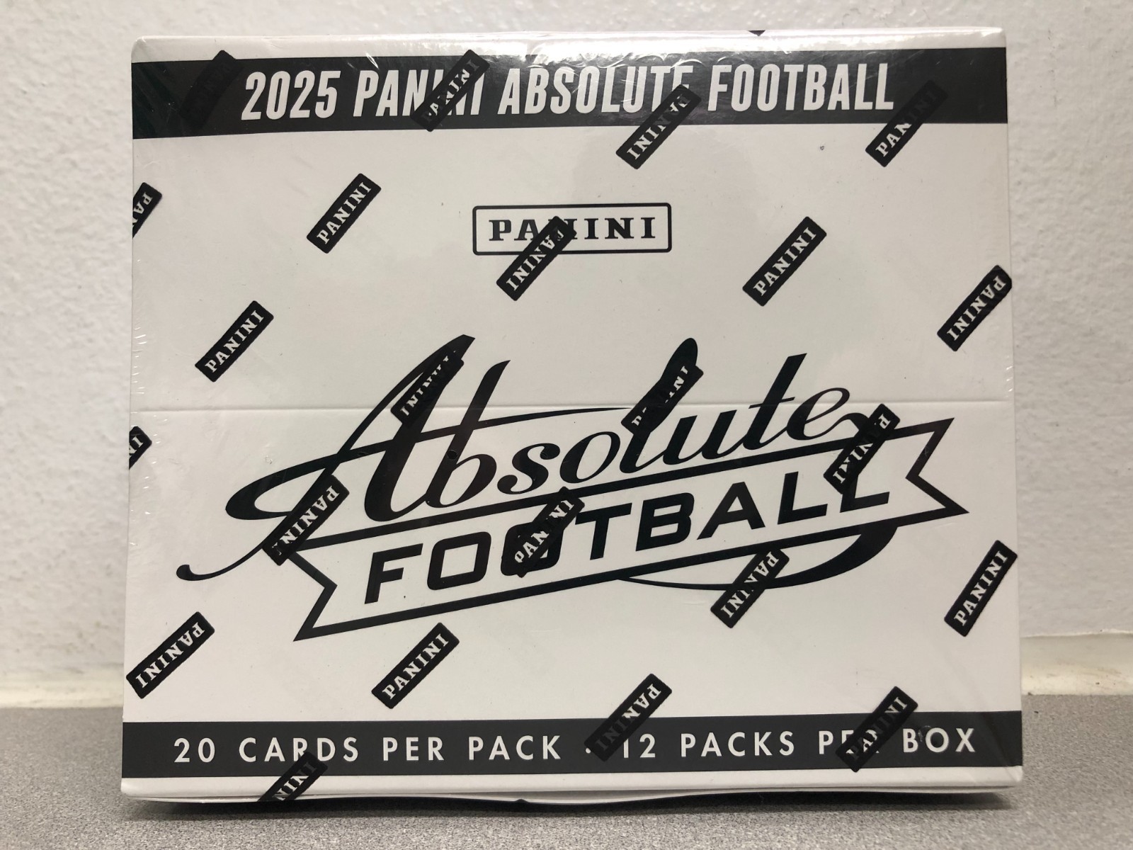 Panini 2025 Absolute Football Fat Pack Trading Cards Box of 12 Packs