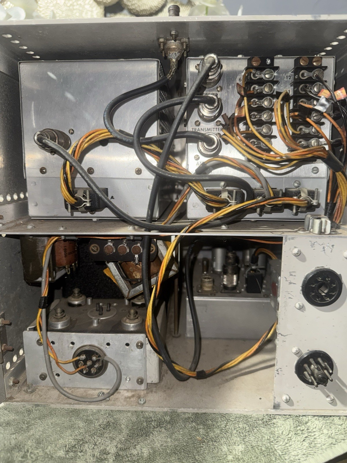 RCA BC-455 BRadio Receiver – U.S. Signal Corps – WWII – ( No tested )