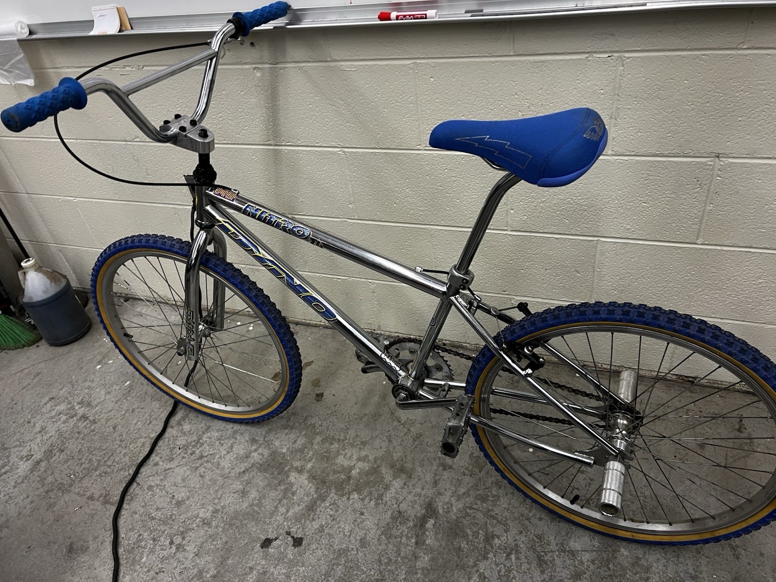 GT Dyno NSX Nitro Old School Mid School Chrome BMX 24inch