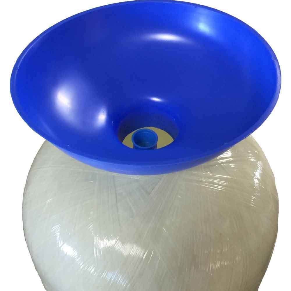 Plastic Funnel 2.5" x 10" for filling Softener Resin/Carbon in 2.5 Mineral Tanks