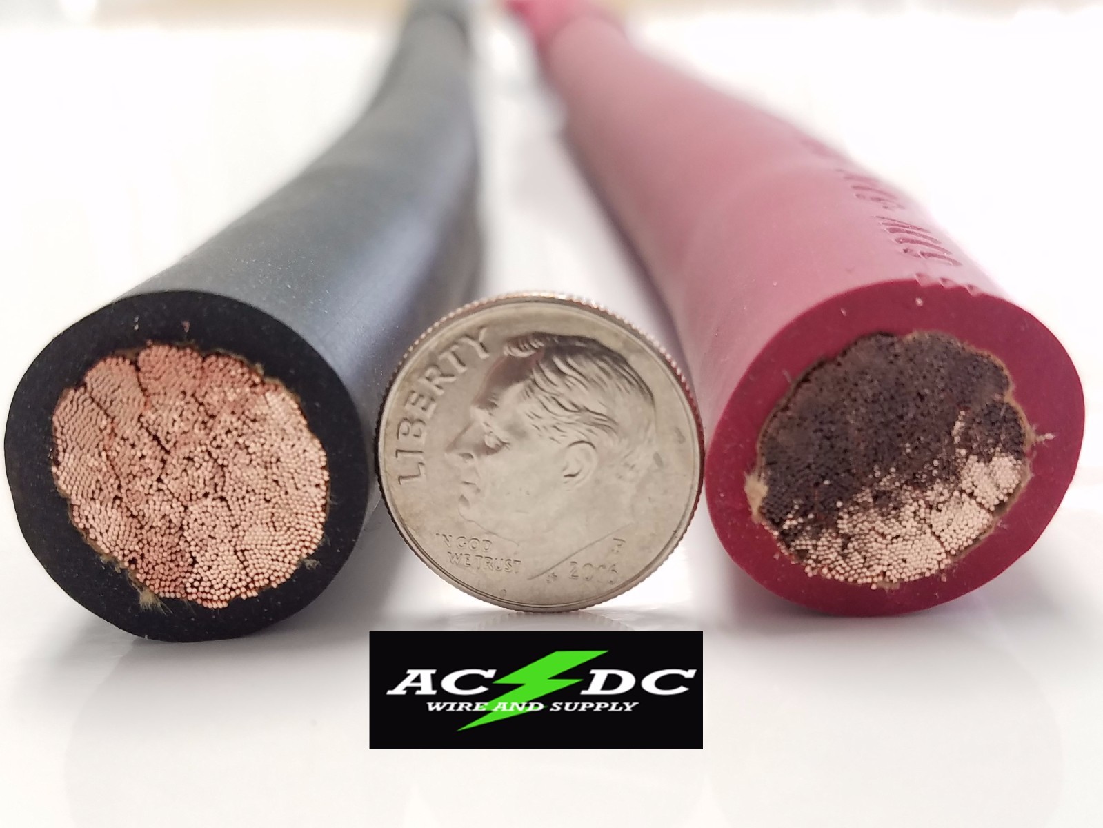 4/0 AWG GAUGE Copper Battery Cable Power Wire Car, Inverter, RV, Solar