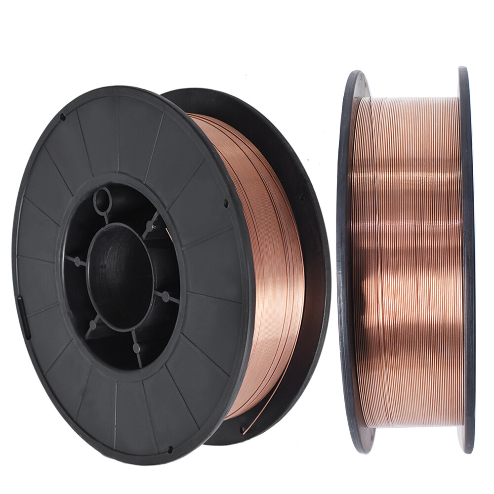 2Pcs 11-lbs Roll ER70S-6 .030" (0.8mm) Mild Steel MIG Welding Wire