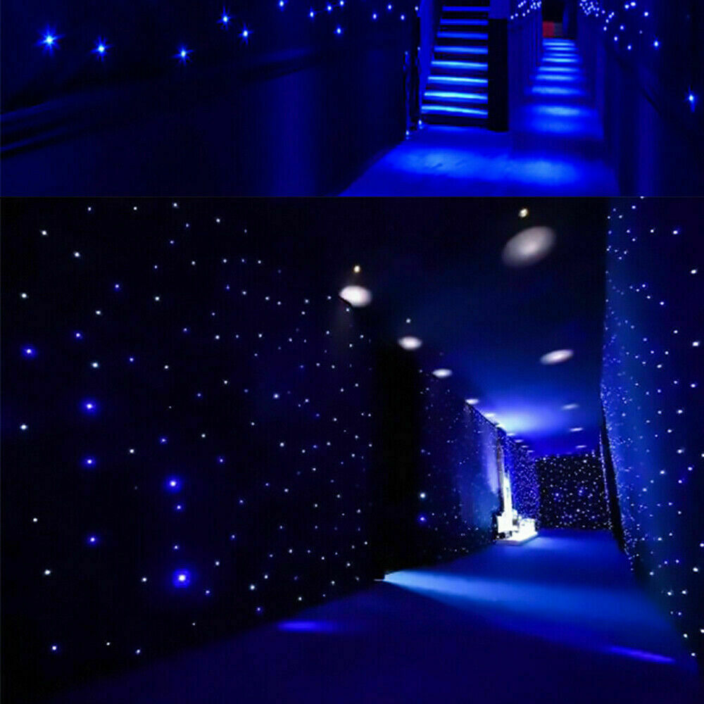 LED Star Stage Backdrop - 20x10FT LED Star Curtain Background Starry Sky DMX512