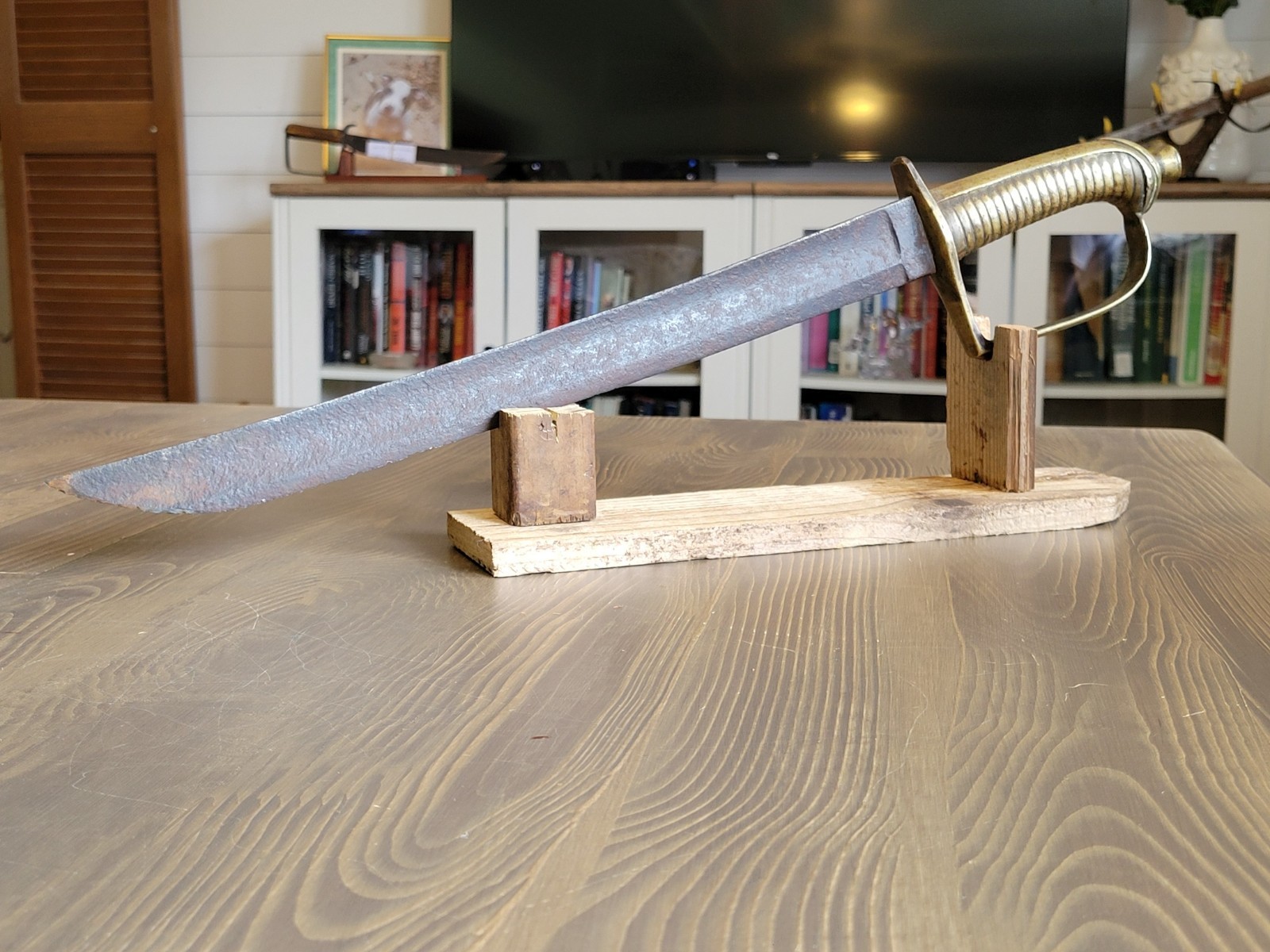 Napoleonic War-Civil War French Saber Cut-Down