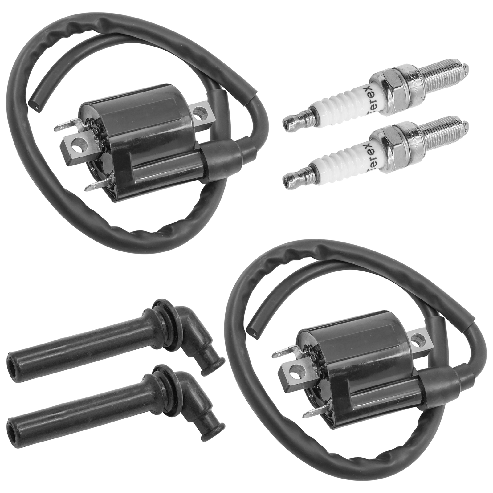 Ignition Coil & Spark Plug For Kawasaki Vulcan 900 VN900 2006-2024 21121-0027