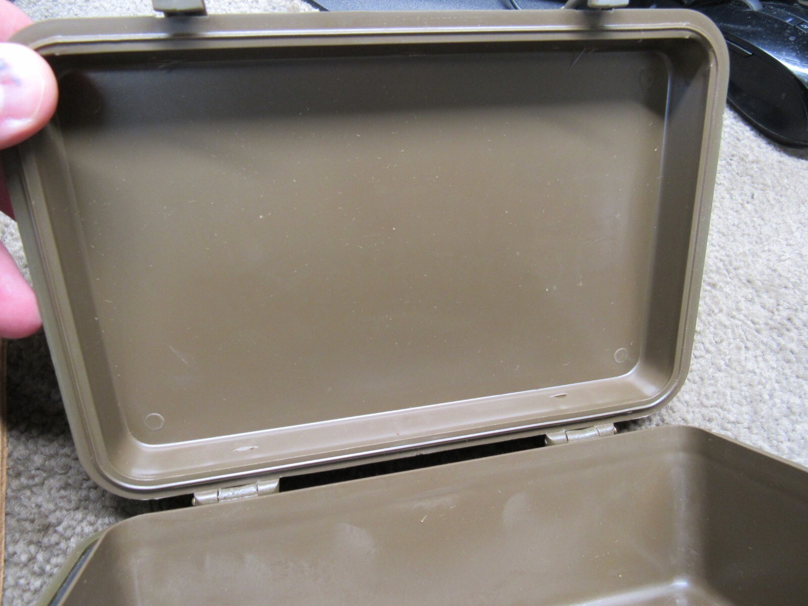 US Military First Aid Kit General Purpose EMPTY BOX DEFECTIVE 1978 Post Vietnam