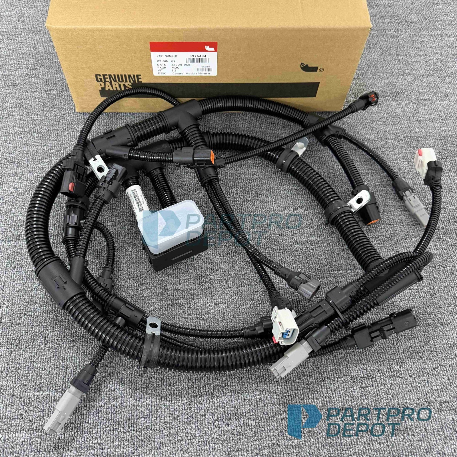 Electronic Control Module Harness Fit Cummins ISC QSL QSC8.3 4943176 3976494