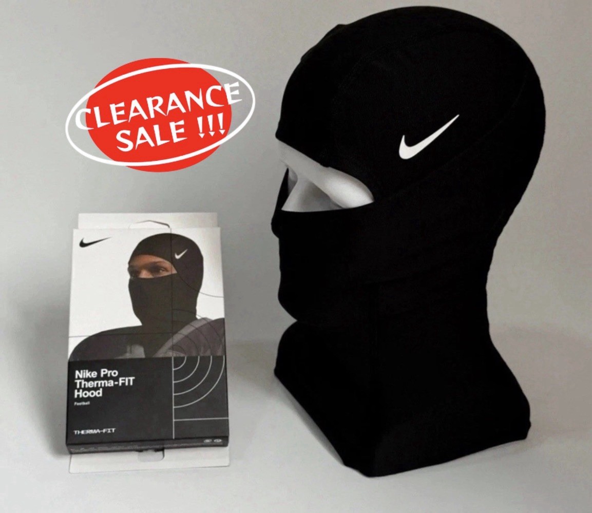 Nike Pro Therma Fit Ski Mask Spring Black Free Shipping-SHIPS SAME DAY!!