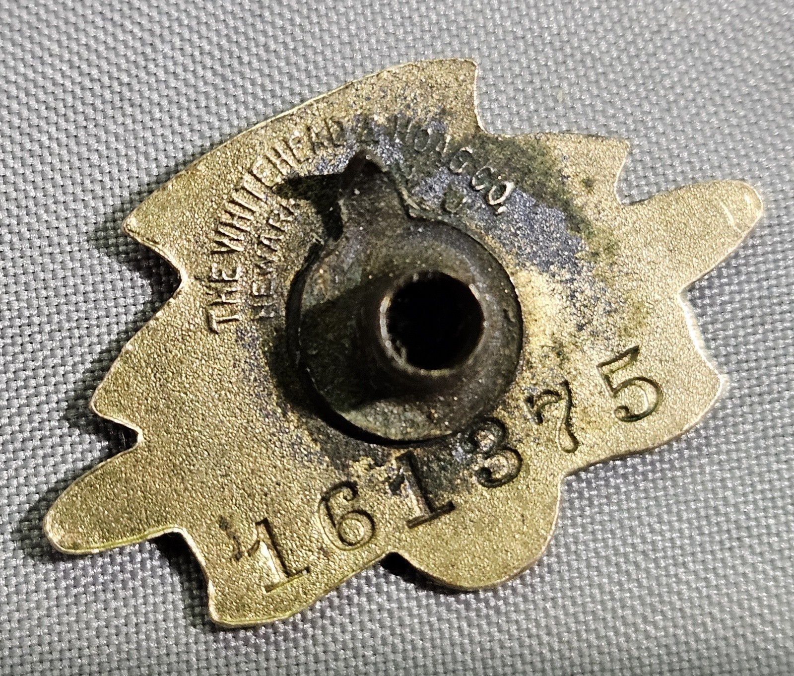 WWI Aircraft Industrial Service Army Navy Pin ~ Whitehead & Hoag