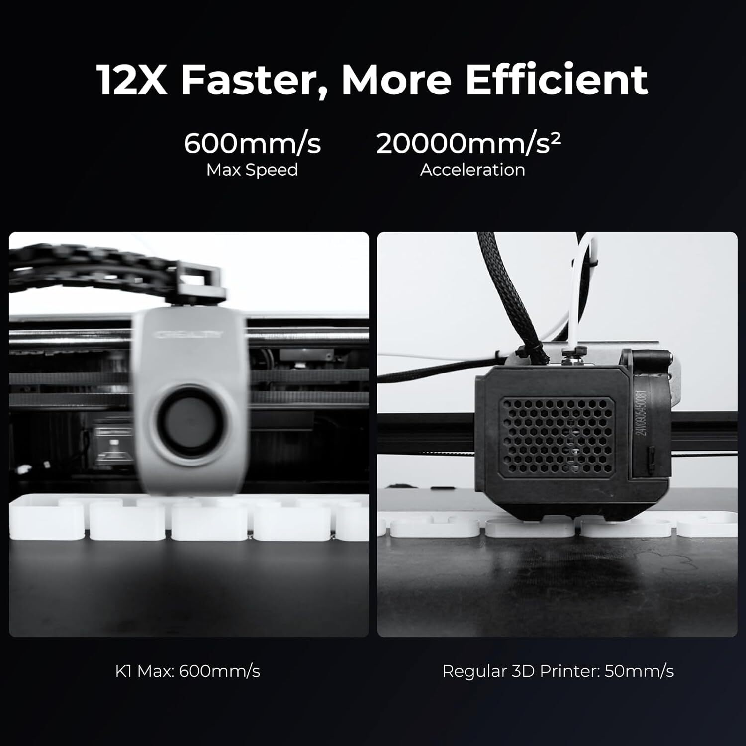 【Refurbished】Creality K1 Max 3D Printer 600mm/s High Speed Auto Leveling Smar