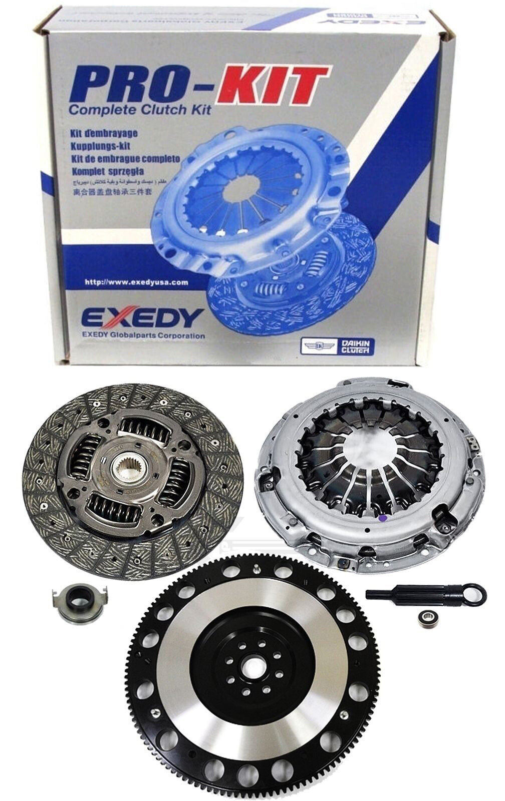 EXEDY CLUTCH KIT+LIGHTENED FLYWHEEL for 13-16 SCION FR-S 15-17 SUBARU BR-Z 2.0L