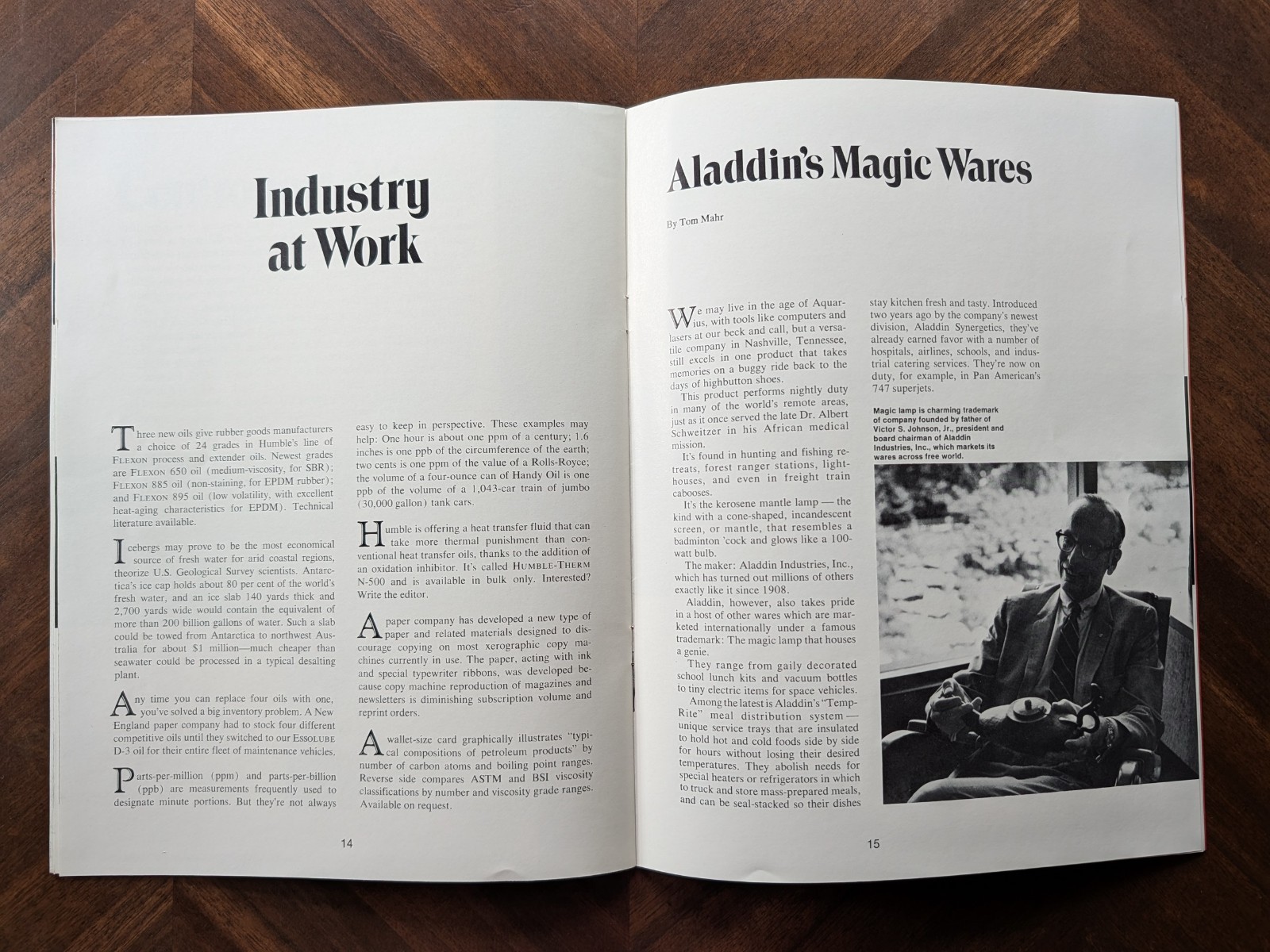 Vintage 1970 Oilways Esso Magazine Humble Oil & Refining Company No 3 Feat JAARS