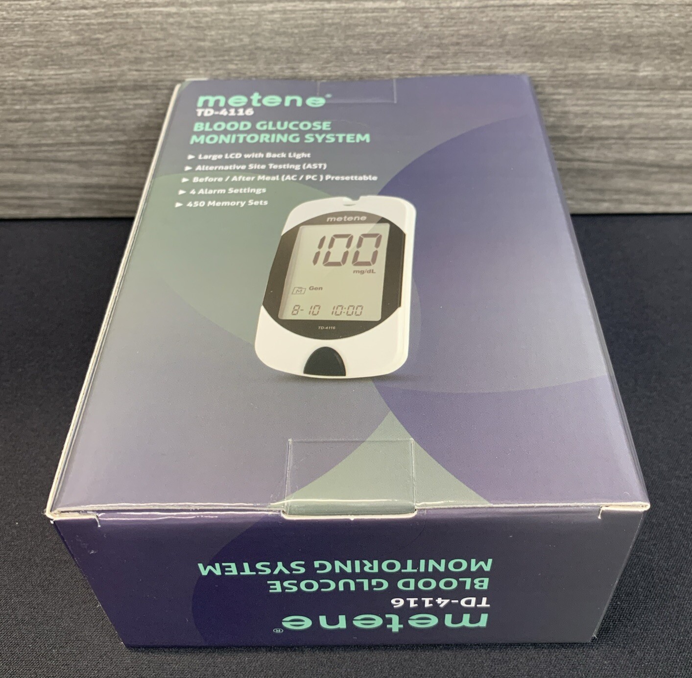 Metene TD-4116 Blood Glucose Monitoring System Kit(fresh Product) Exp Date 26