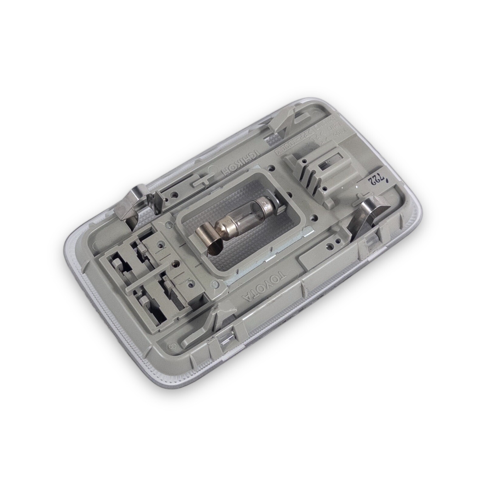 2006-2008 Toyota Corolla Gray Overhead Rear Center Dome Roof Map Light