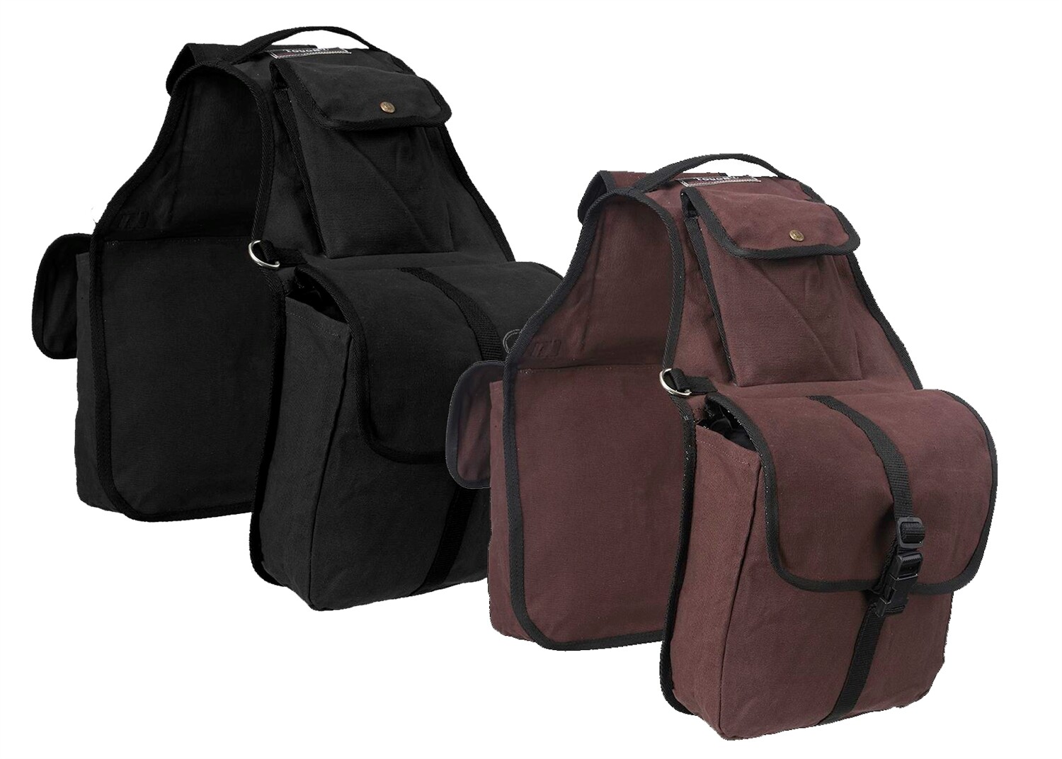 Tough-1 Canvas Saddle Bag