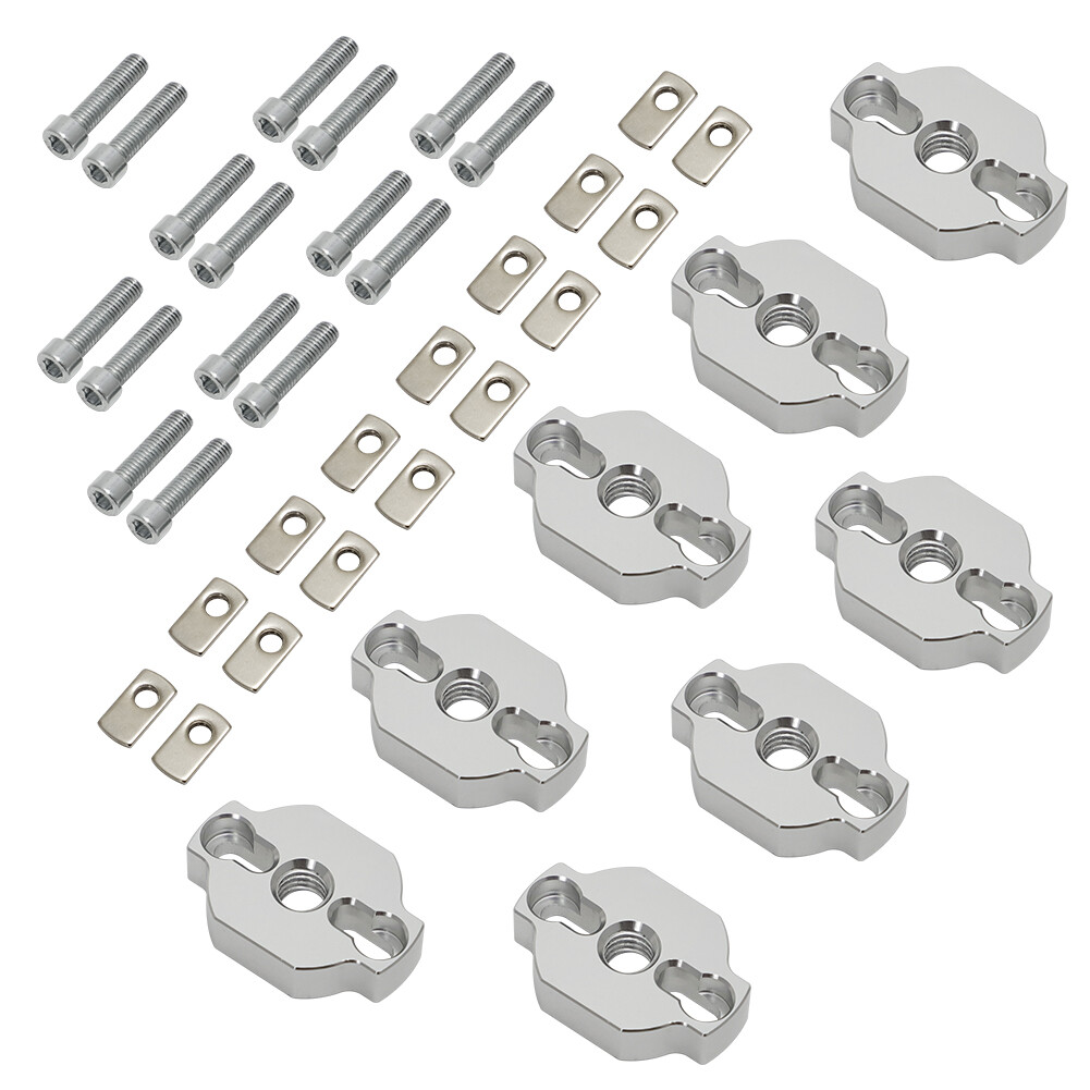 Fits CF MOTO ATV UTV Accessory Anchor Aluminum Tie Down Anchor Kit Set of 8 US