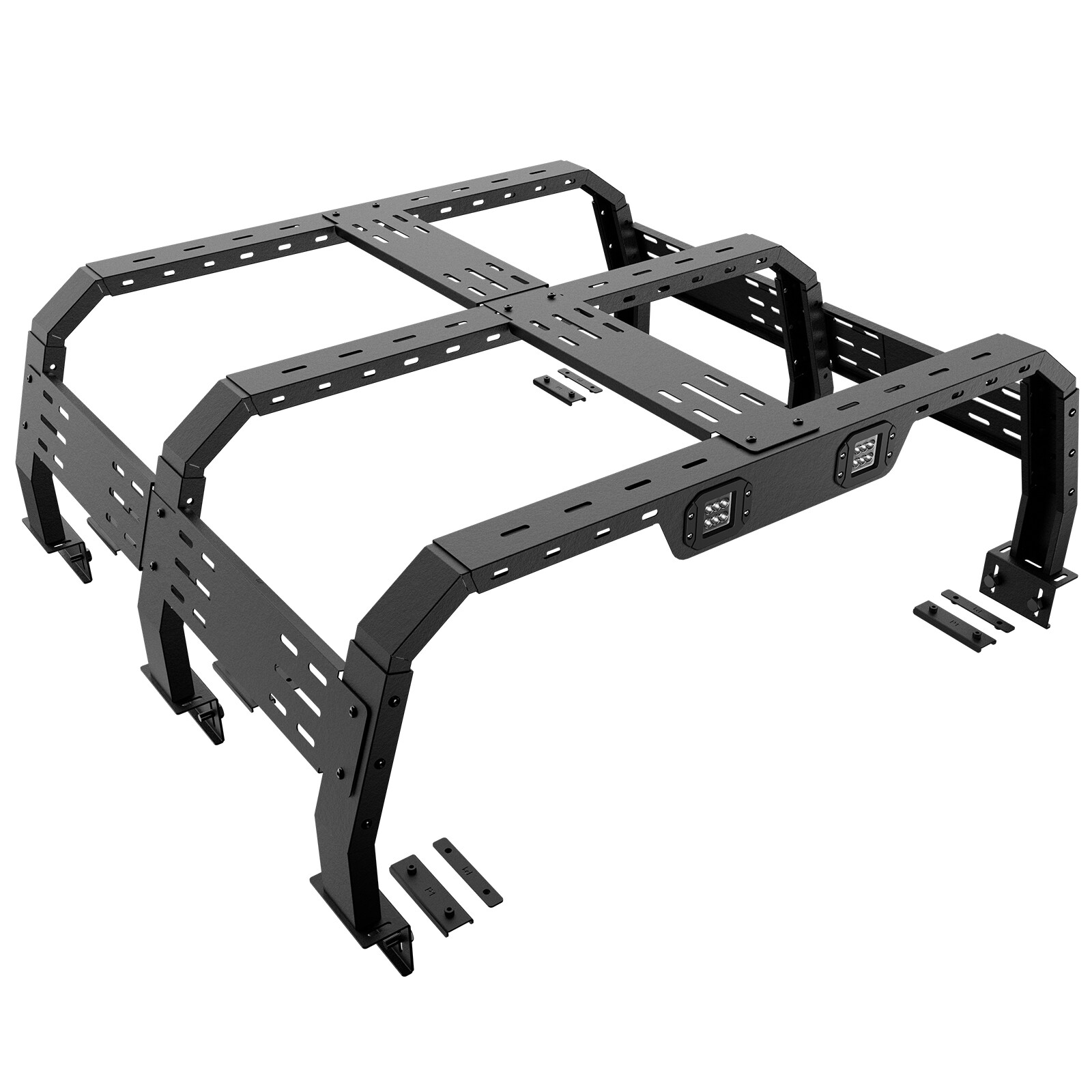 1000LBS Full-Size 23" Overland Bed Racks For F-150/Tundra/JT/Frontier/Ram 1500