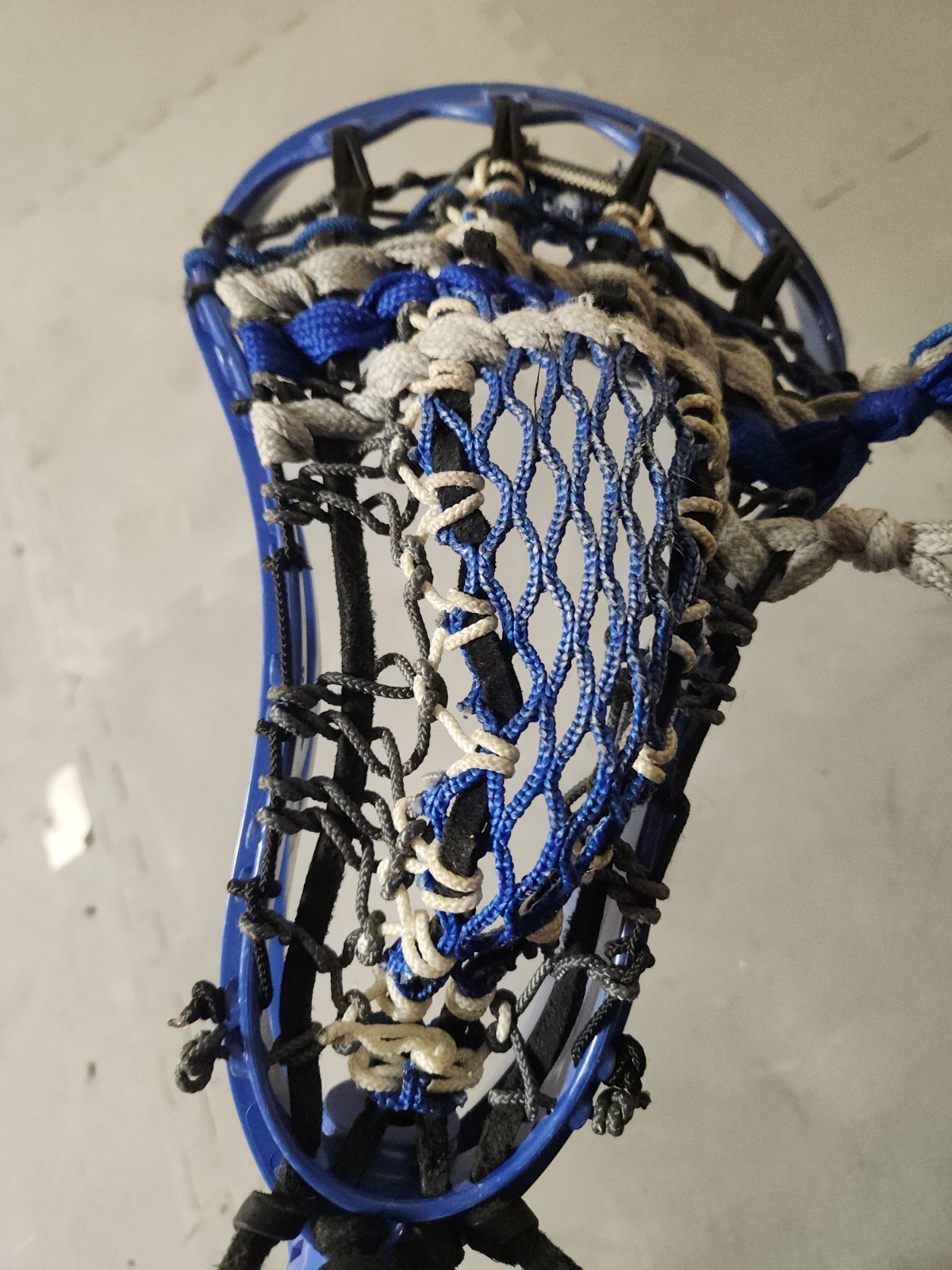 Rare Stx OG K18 Lacrosse Head Excellent Condition On A New Mens 7075 CrankShaft