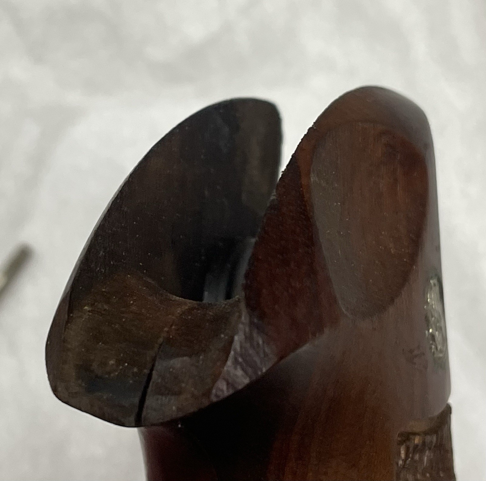 Vtg Smith & Wesson Early N Frame Square Butt Diamond Target Factory Grip