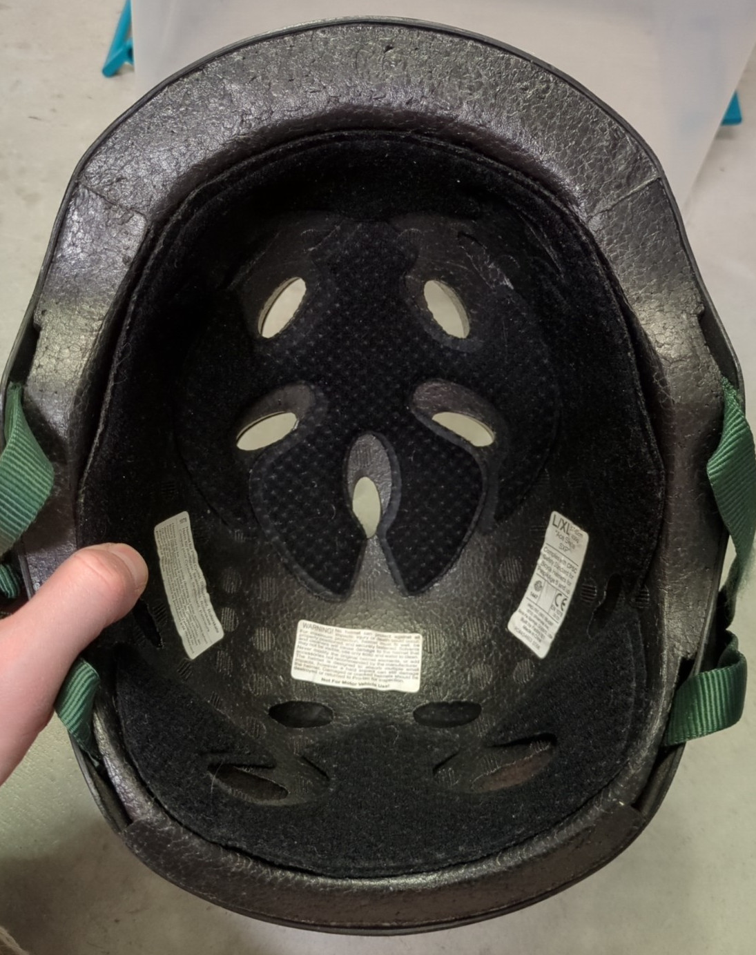 Pro-Tec Ace Skate SXP Skateboard Helmet XL Black Military/Tactical Bump Project