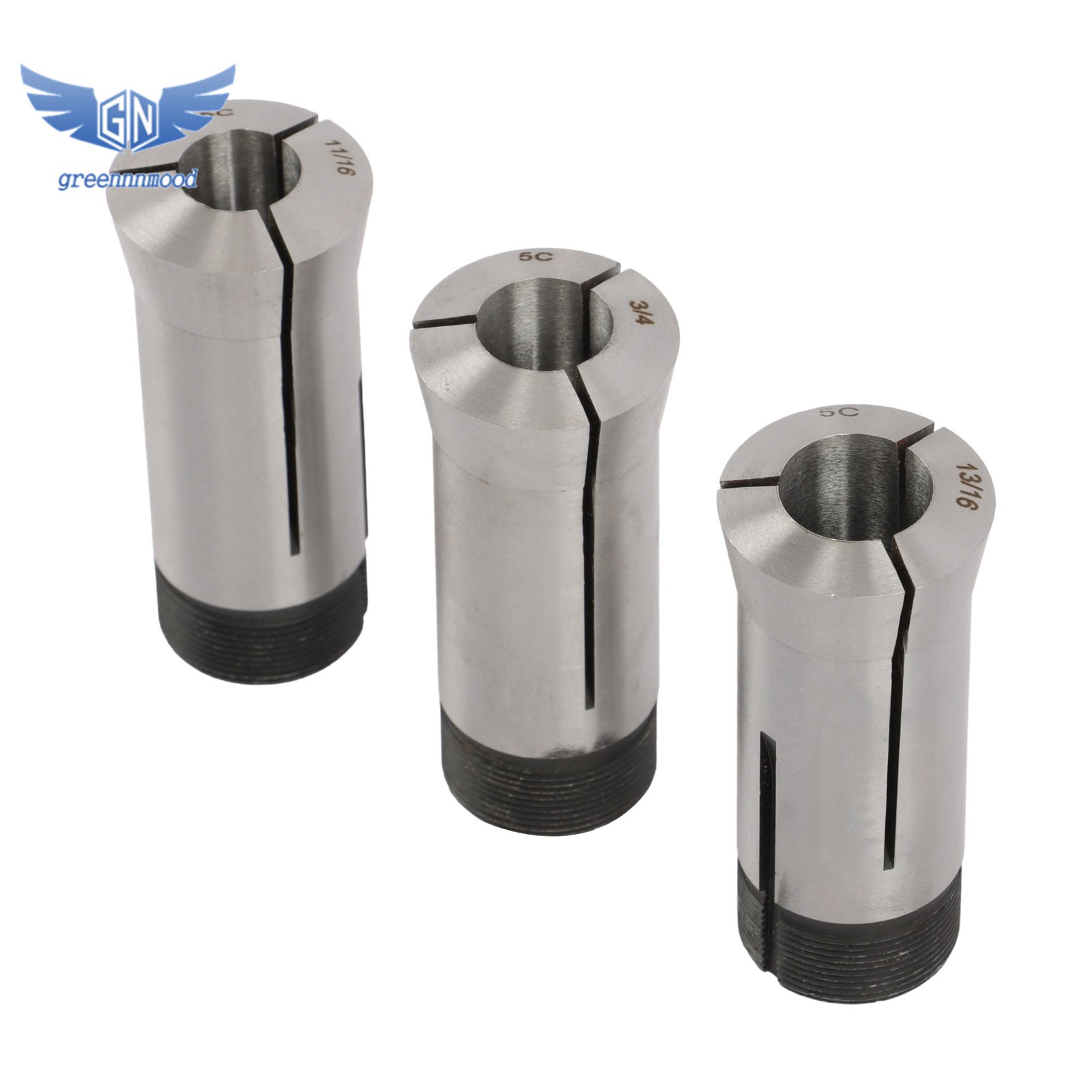 1/8 - 1" Precision 15 Piece 5C Fractional Collet Set & 5 Pcs Collet Block Set