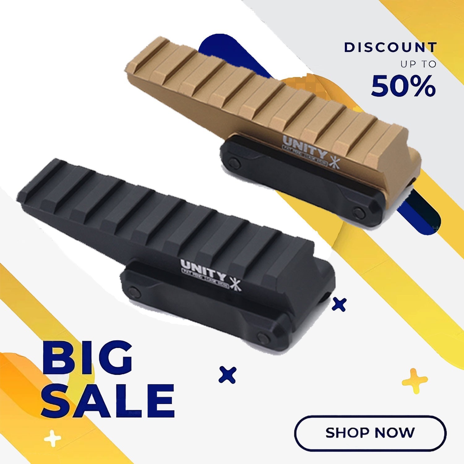 New Unity Tactical FAST Optics Riser for EOTech EXPS FST-ORF 2.26" USA STOCK